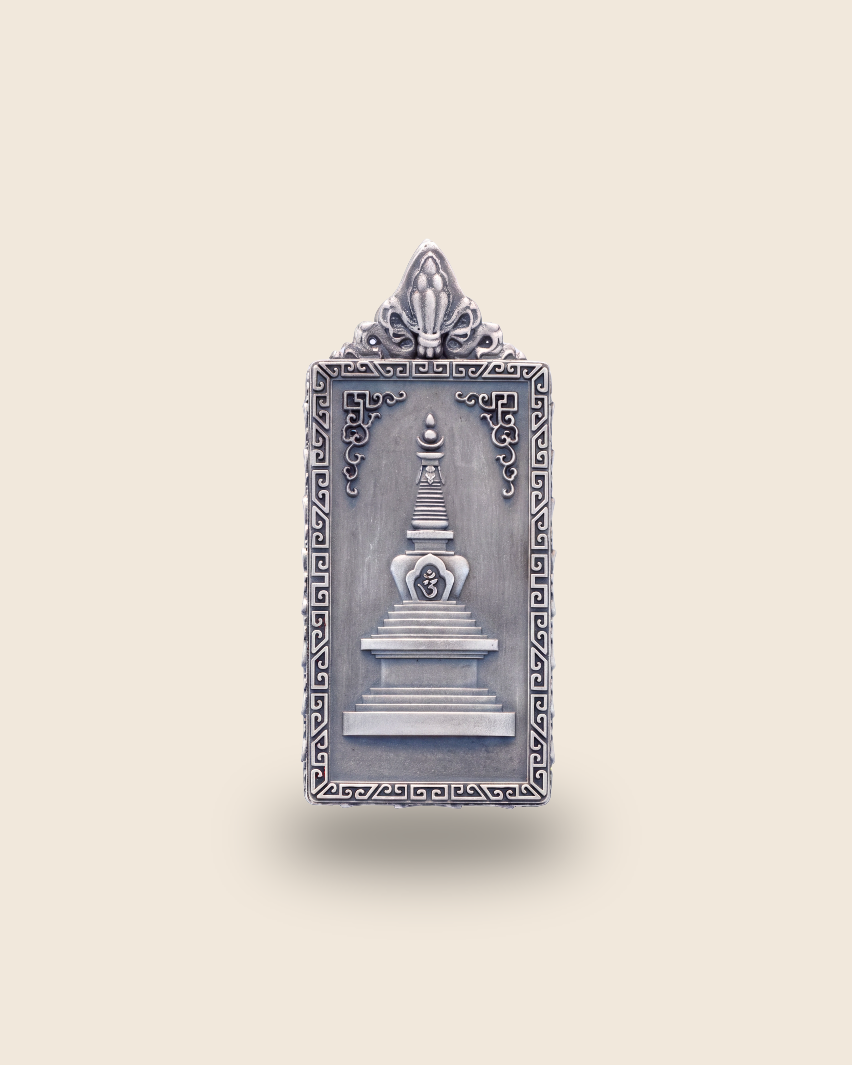 Yellow Jambhala Pendant — Sterling Silver Edition