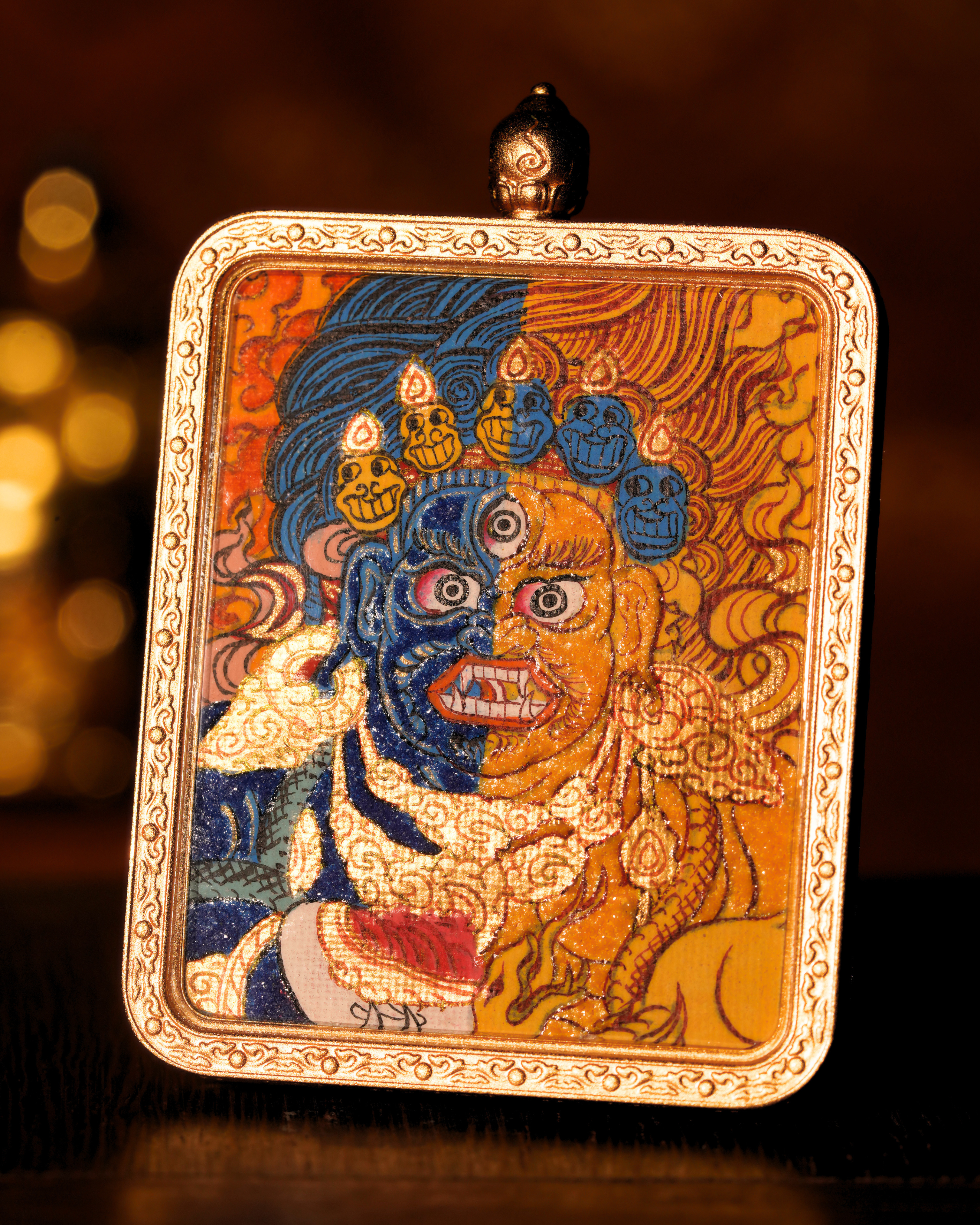 Twin Jambhalas Pendant