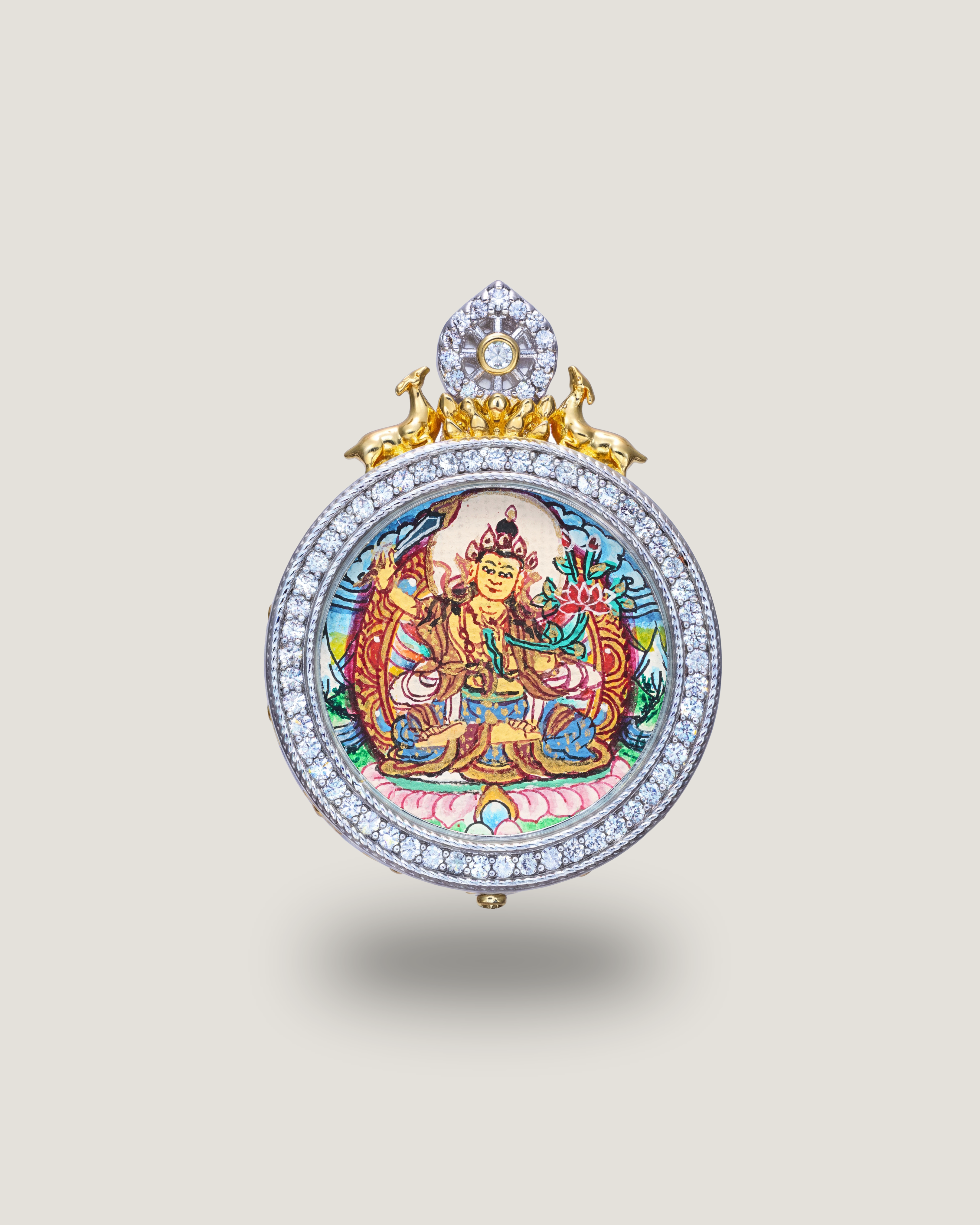 Manjushri Pendant — Master Artisan Edition