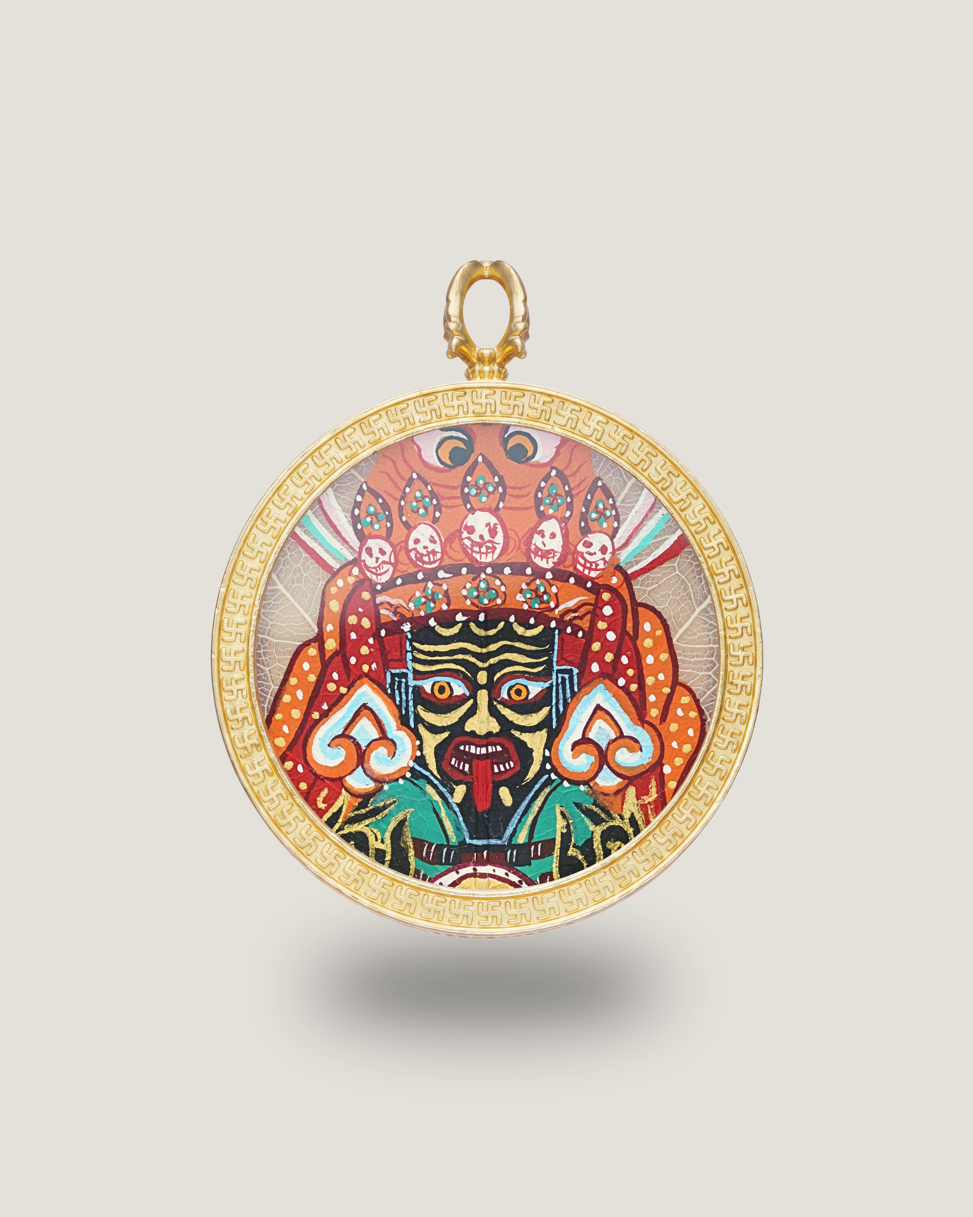Zaki Lam Pendant — Bodhi Leaf Edition