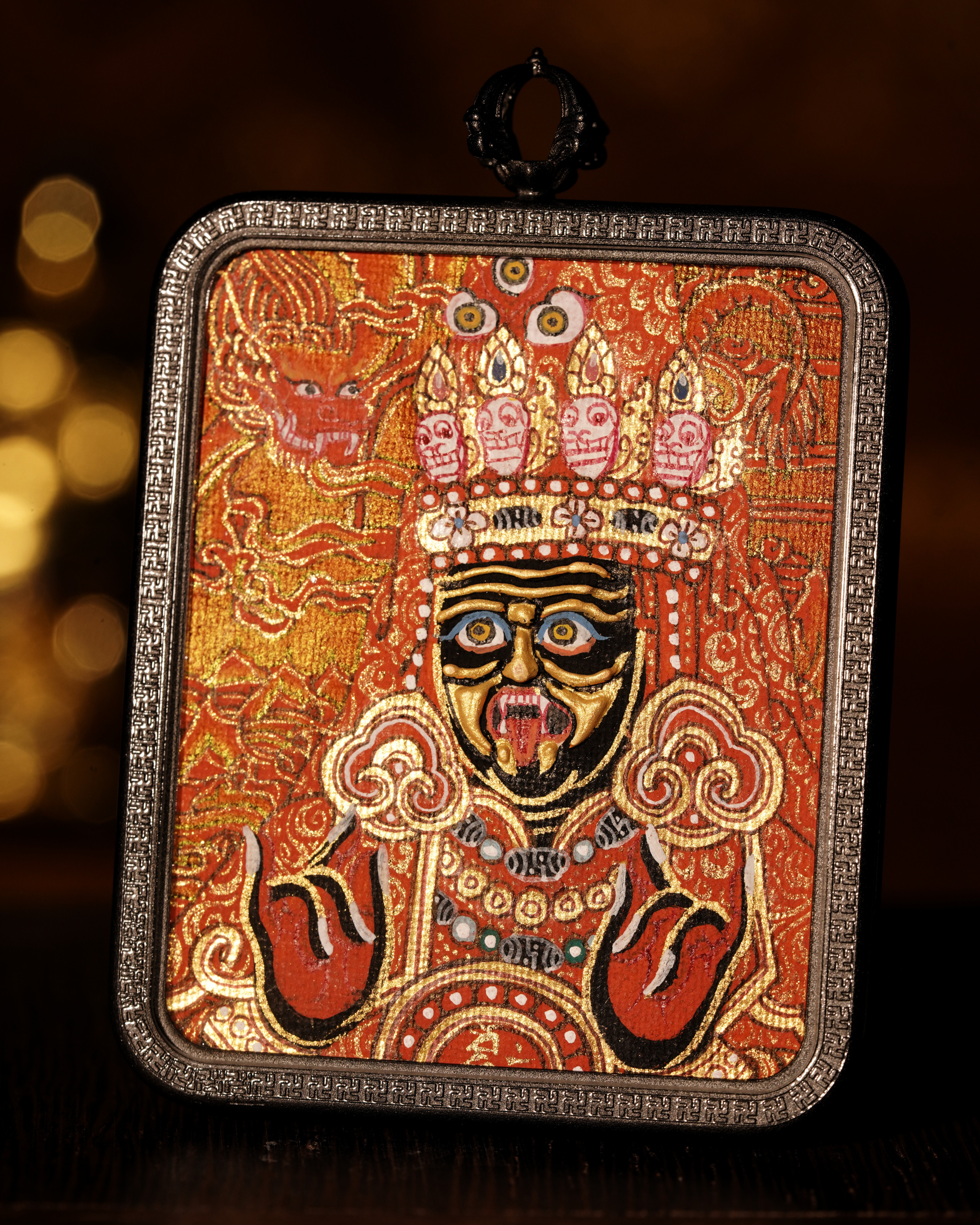 Zaki Lam Pendant — Golden Dragon Edition