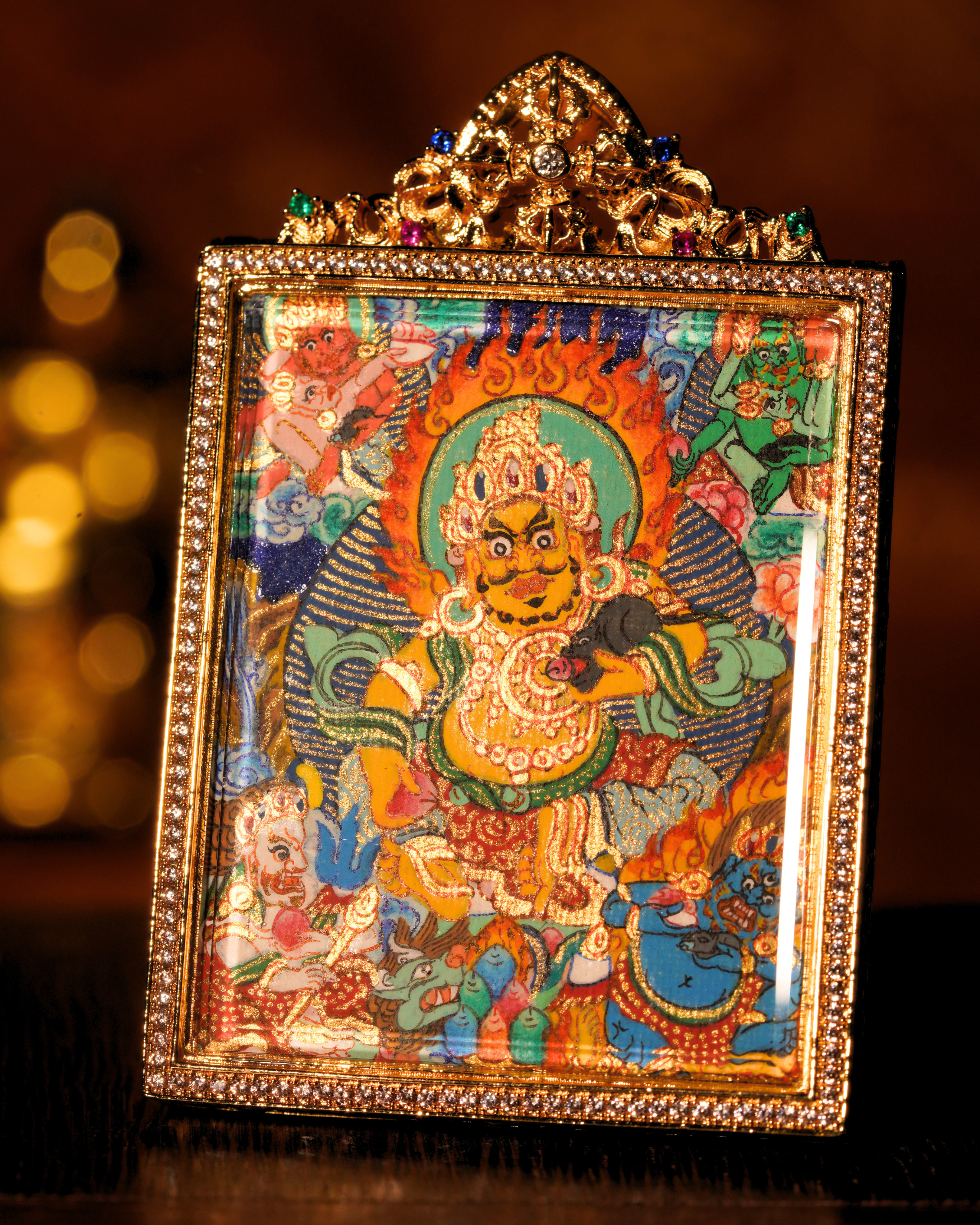Five Jambhalas Pendant