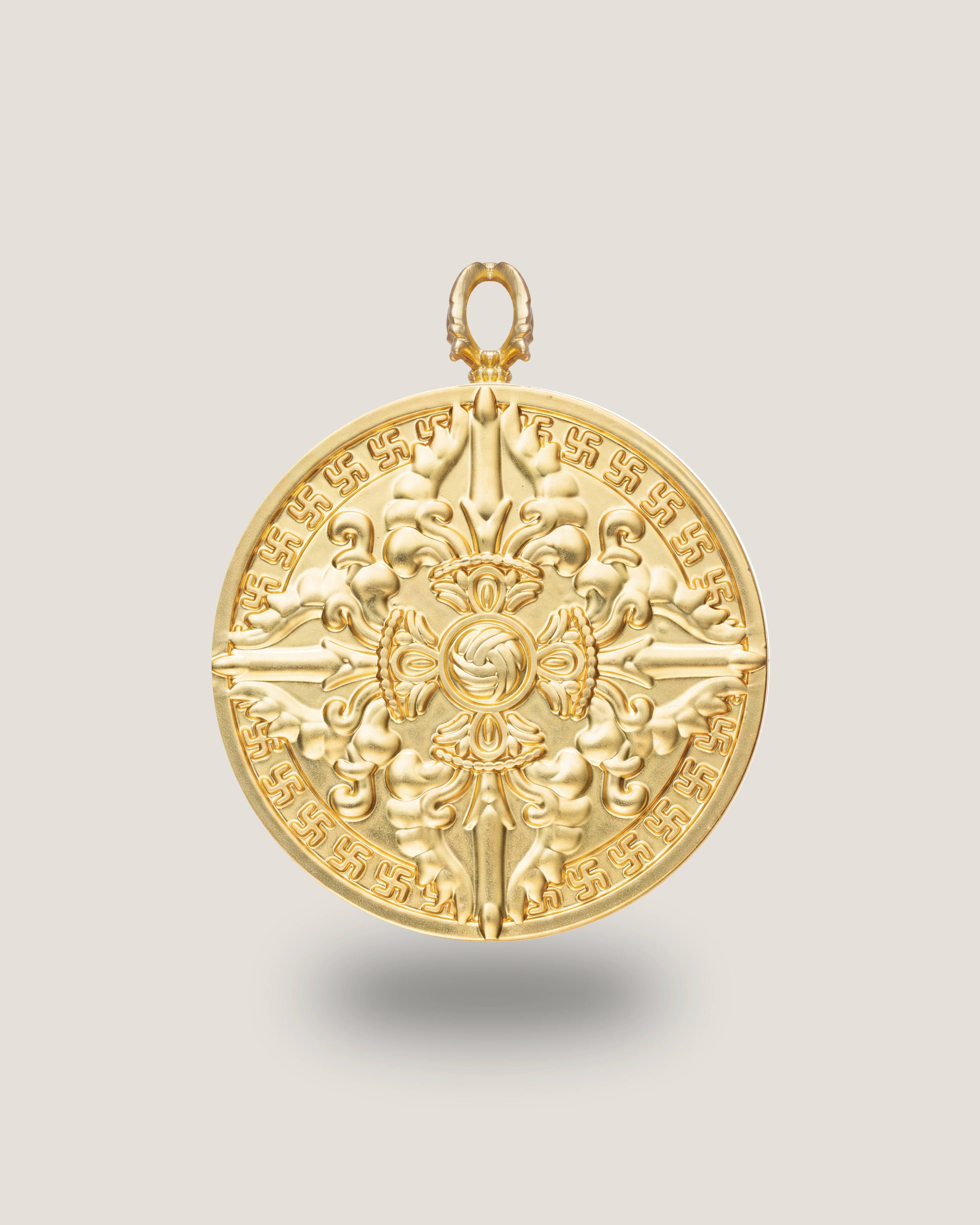 Zaki Lam Pendant — Bodhi Leaf Edition