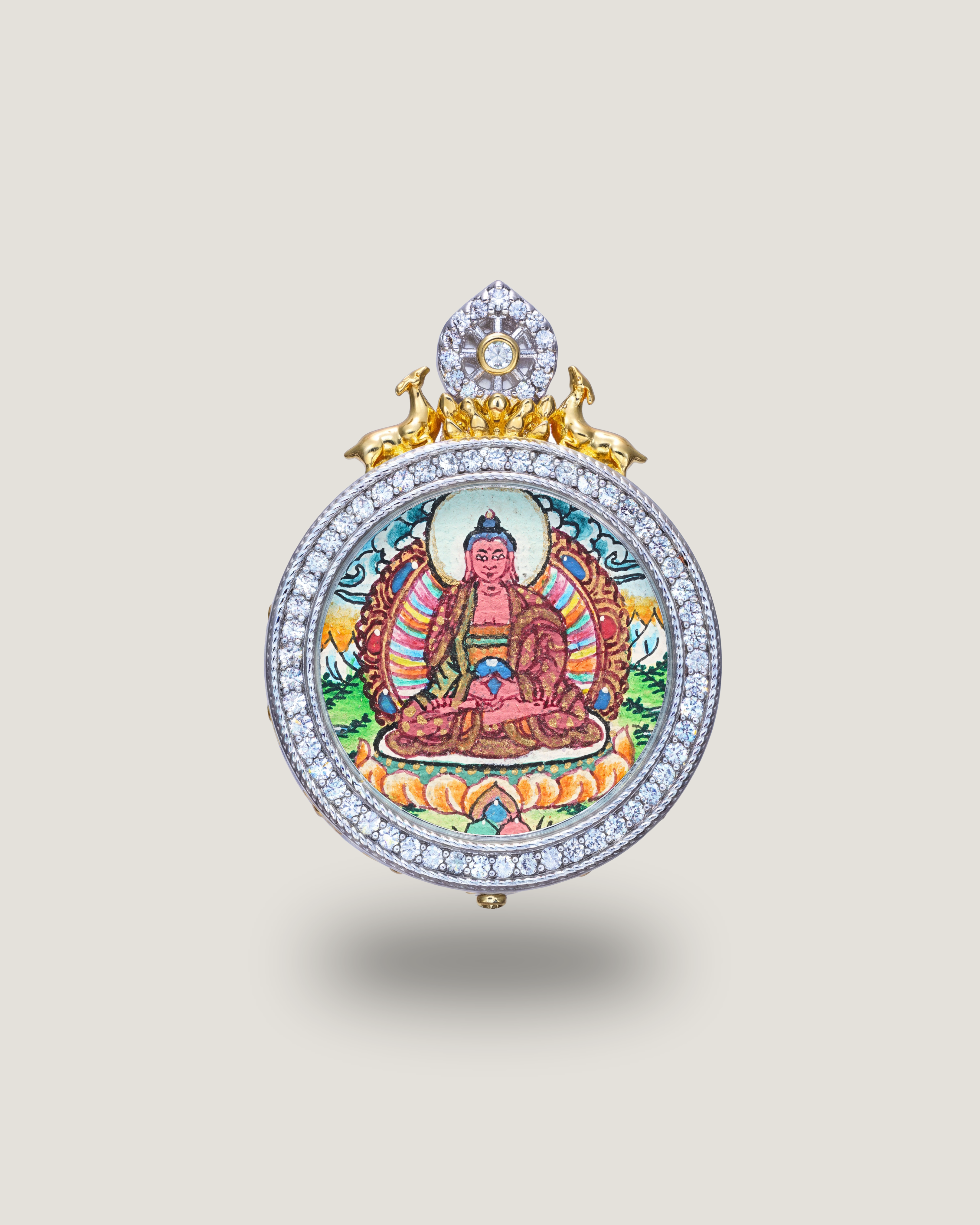 Amitabha Buddha Pendant — Master Artisan Edition