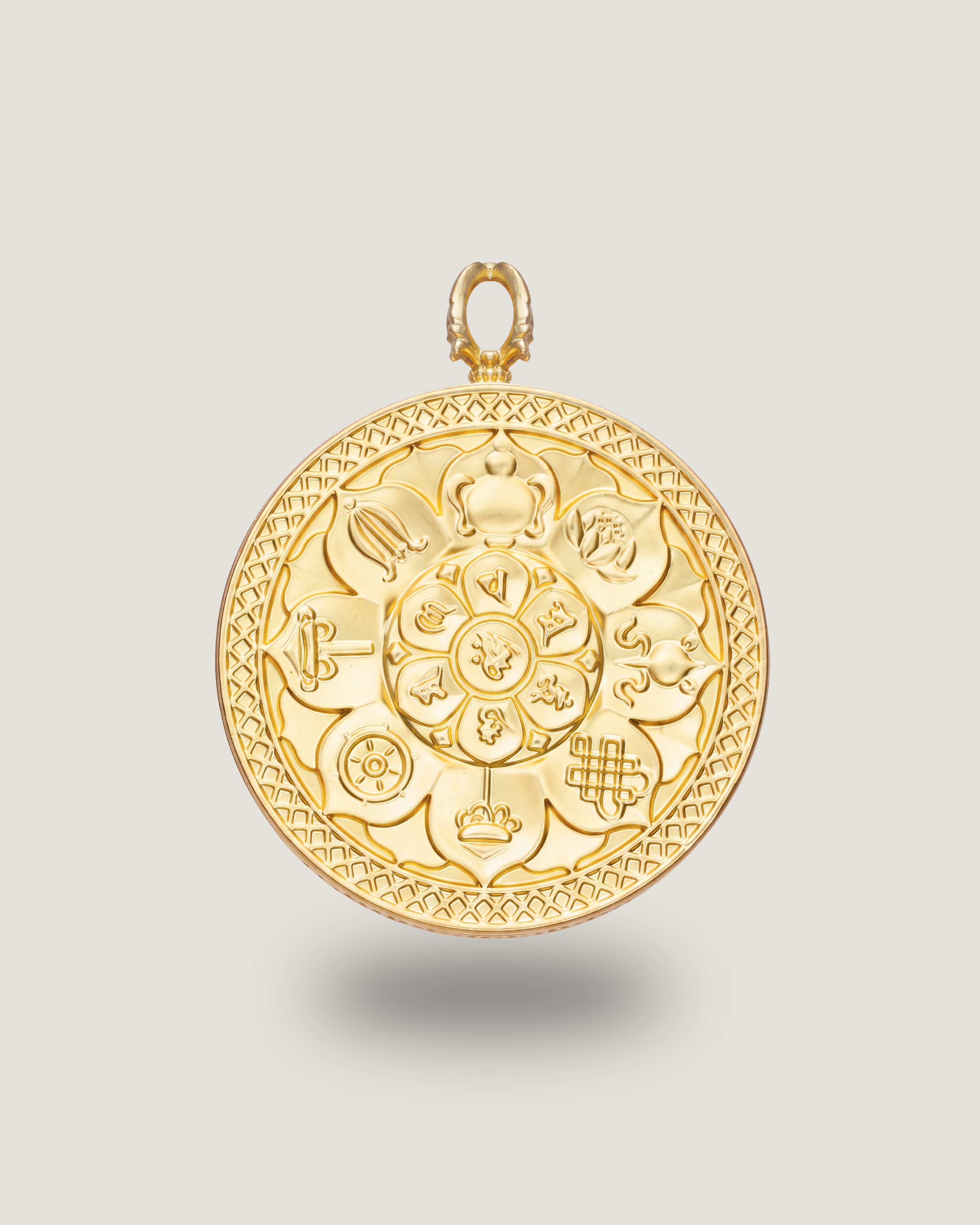 Green Tara Pendant — Bodhi Leaf Edition