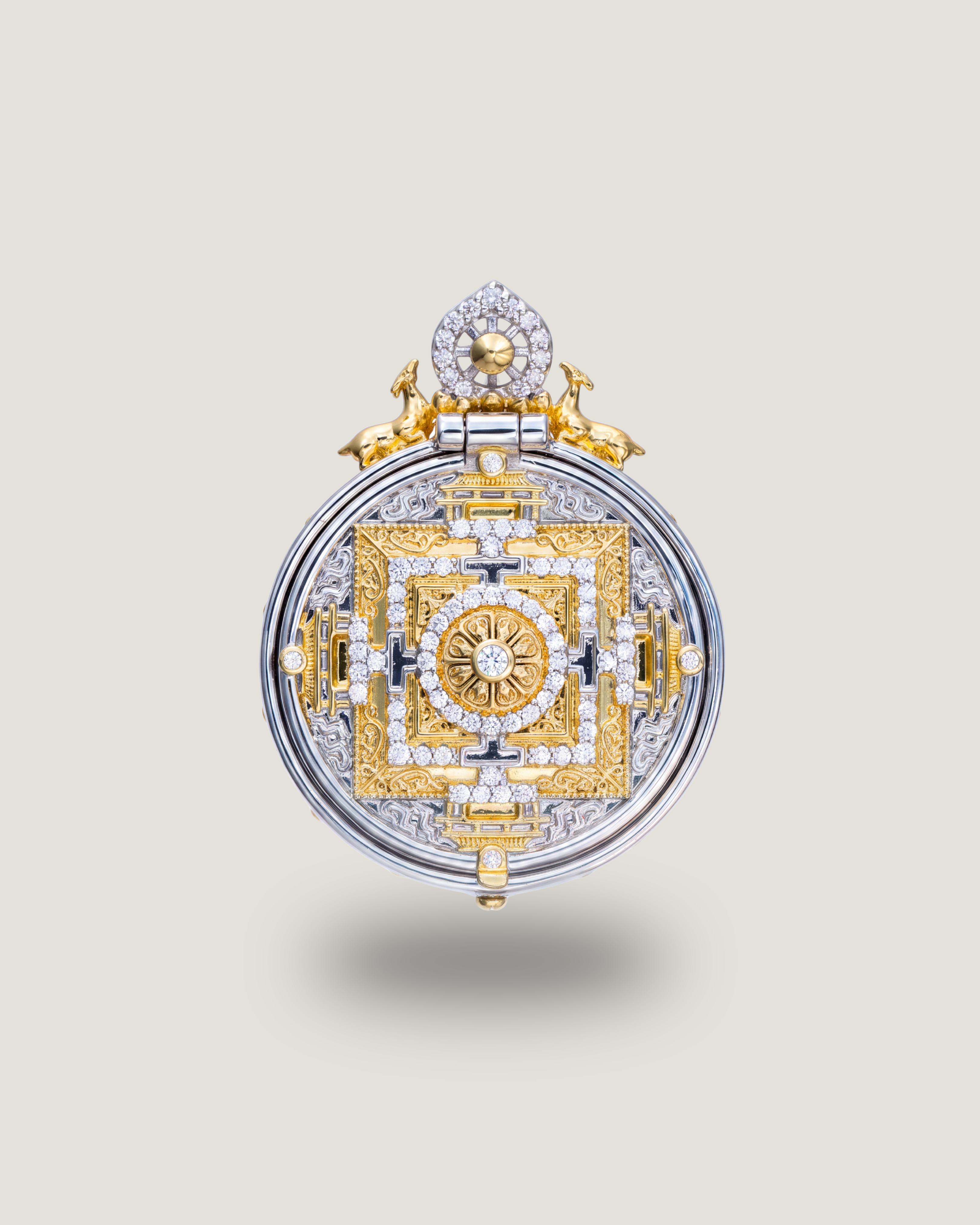 Four-Armed Avalokiteshvara Pendant — Master Artisan Edition